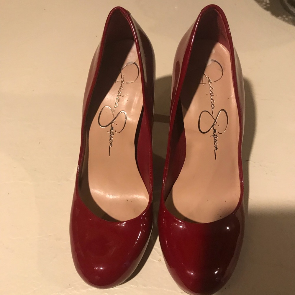 Jessica Simpson Red Pumps